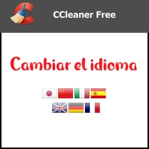 Cambiar el idioma CCleaner Portada